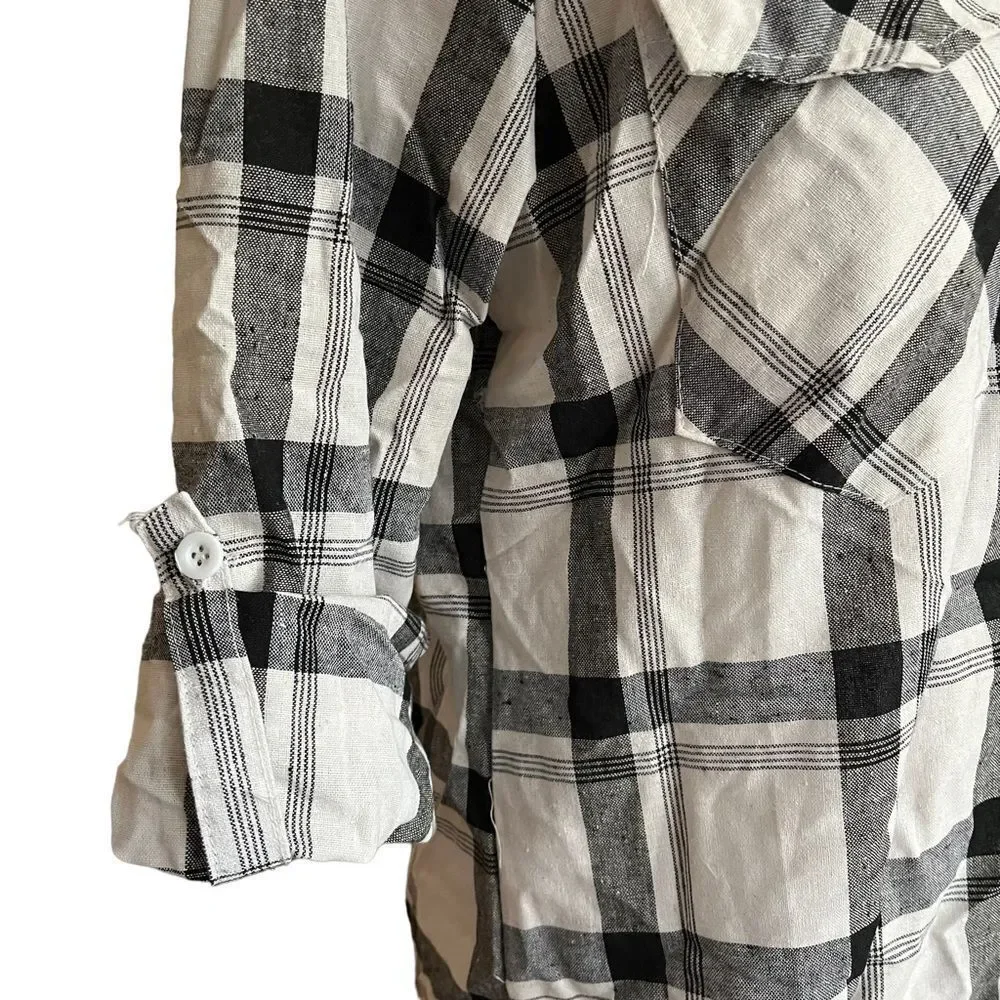 Black and white flannel - Picture 4 of 5